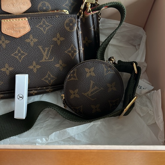Authentic Louis Vuitton Multi Pochette Accessories Khaki - Picture 12 of 12